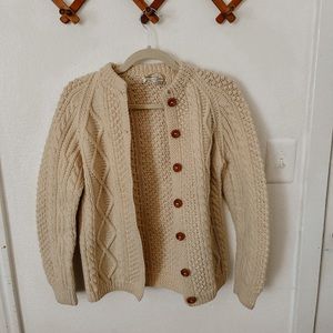 Vintage knit fisherman sweater
